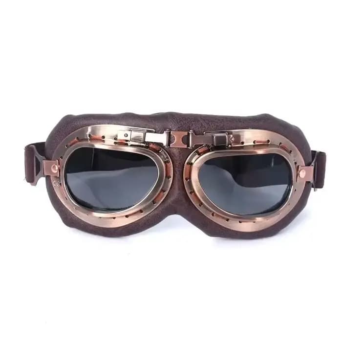 Lunettes de moto rétro vintage