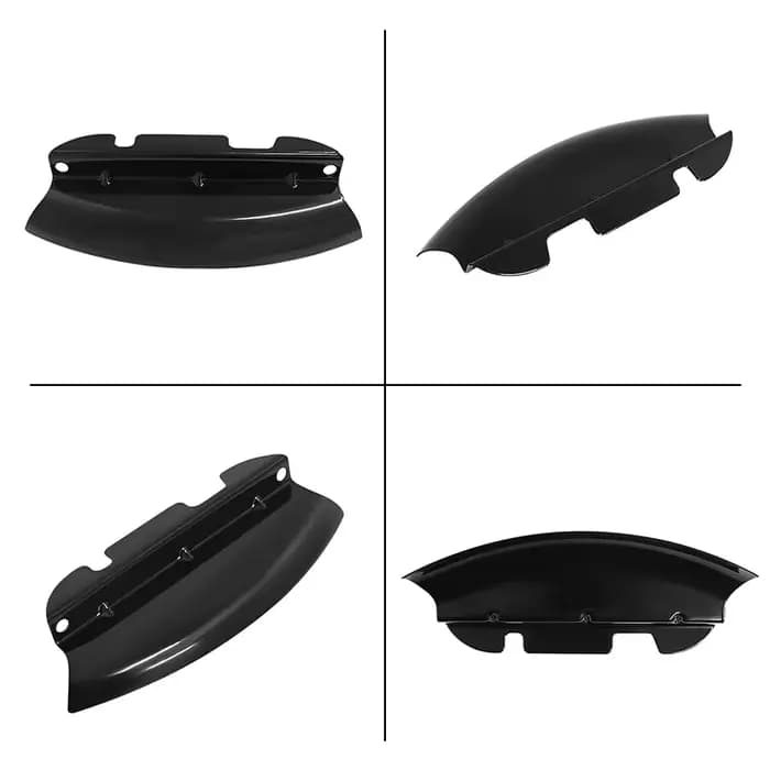 Déflecteur de vent à triple arbre inférieur pour Harley Touring Electra Street