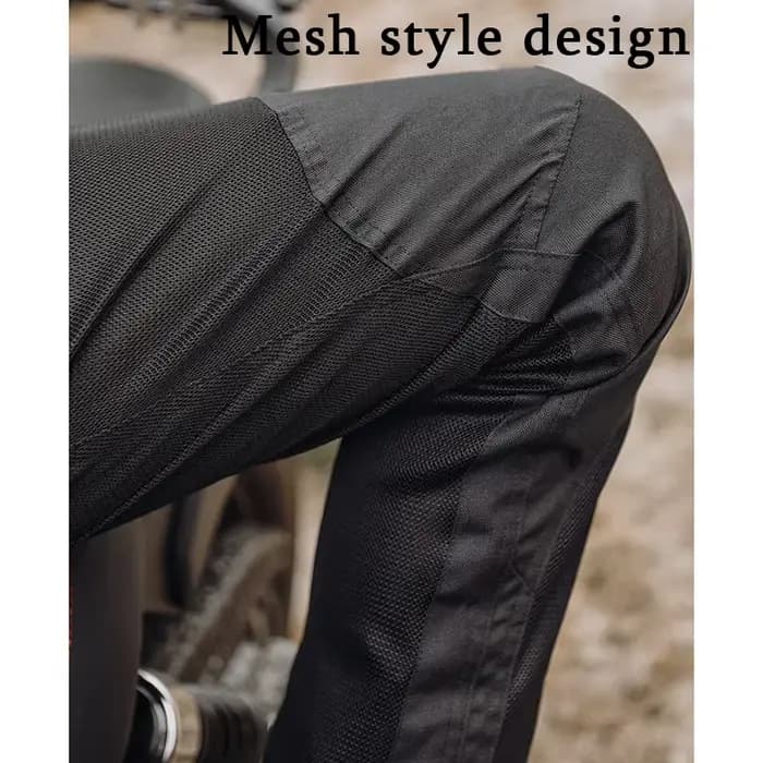 Pantalon de moto en maille d'été pour hommes