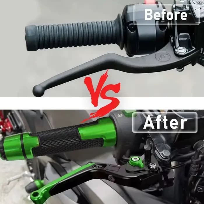 ER 6F accessoires de moto levier d'embrayage de frein poignées de guidon pour KAWASAKI ER6F