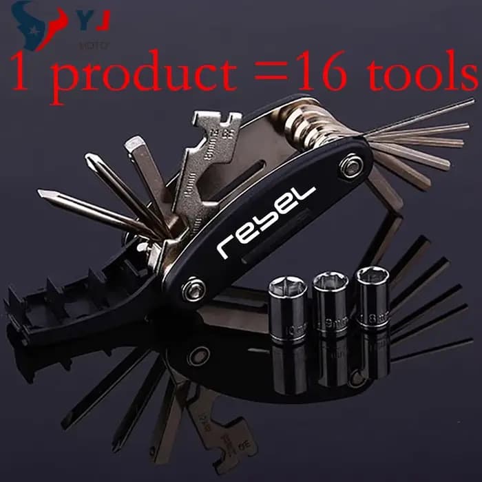 Pour Honda Rebel CMX 300 500 1100 CMX300 CMX500 CMX1100 accessoires de moto outil de réparation multiple tournevis hexagonal clé ensemble d'outils