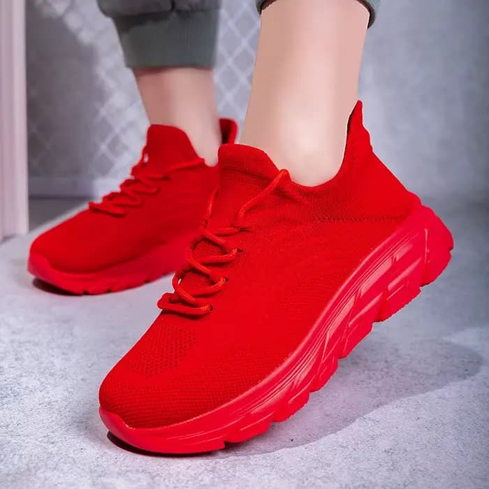 Chaussures de course grises pour hommes – Bottes plates rembourrées en dentelle et maille respirante Chaussures d'entraînement de sport légères Chaussures de conception de style décontracté