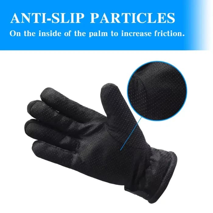 Gants de cyclisme d'hiver imperméables et antidérapants