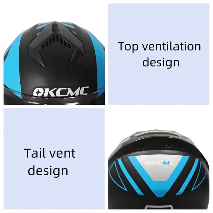 Casque de moto rabattable avec pare-soleil intérieur amovible pour hommes et femmes