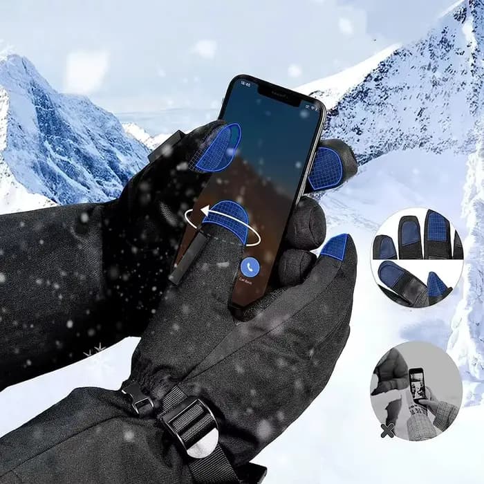 Gants chauffants électriques pour moto