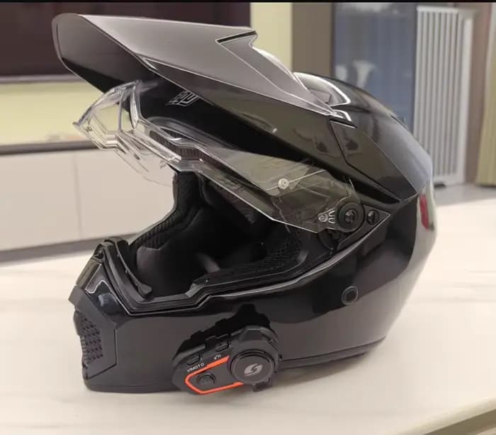 Pour AGV AX9 visières en Fiber de carbone Locomotive casque tout-terrain