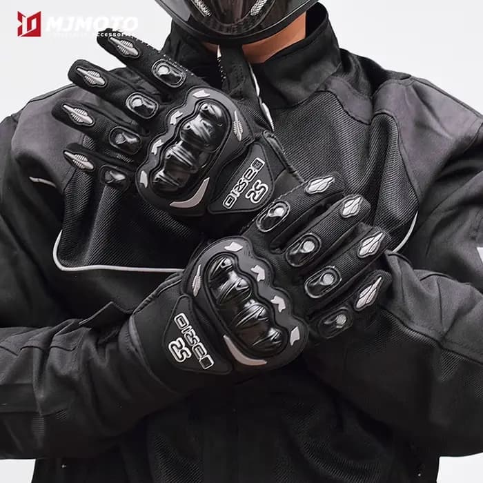Ummer gants de Moto respirants à doigt complet