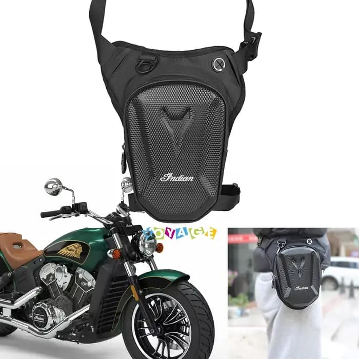 Nouveau pour Indian scout/soixante bobber chef Vintage Springfield Challenger Roadmonster FTR moto jambe sac latéral accessoires