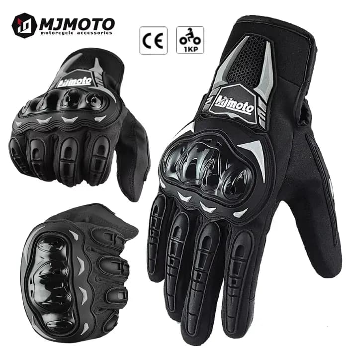Gants de moto approuvés CE pour hommes et femmes