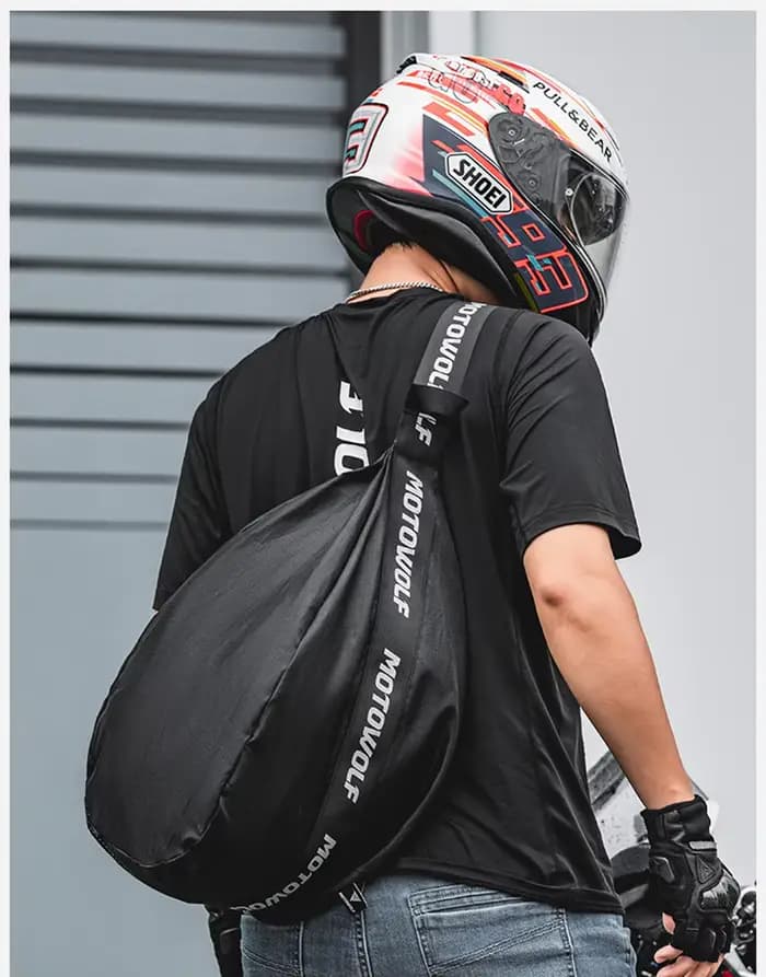 Sacs de casque de Moto pour hommes et femmes
