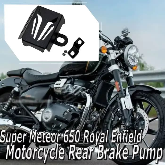 Protection du réservoir de liquide de frein arrière pour moto Super Meteor 650 Royal Enfield Meteor650