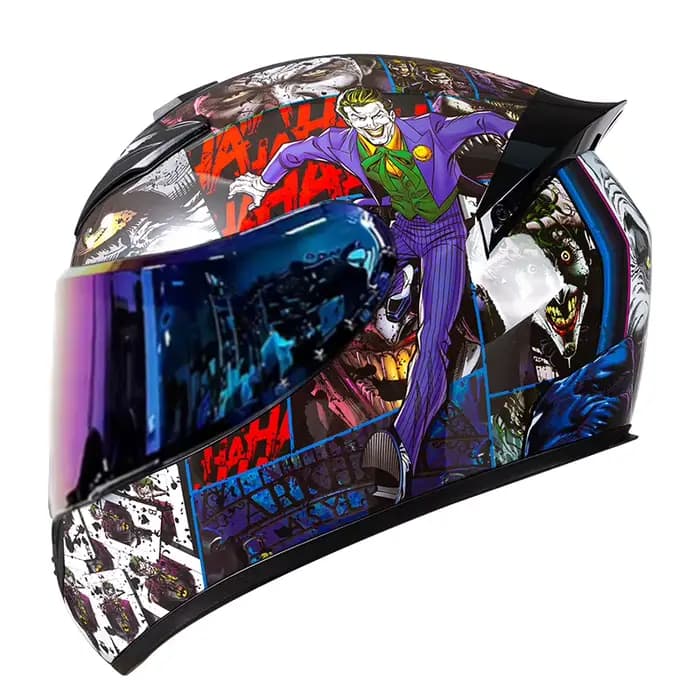 Casque de Moto intégral certifié DOT