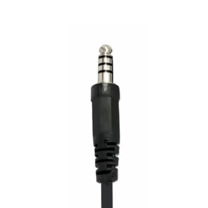 Adaptateur PTT amplifié à faible impédance pour microphone dynamique casque Peltor Comtac III et MSA Sordin