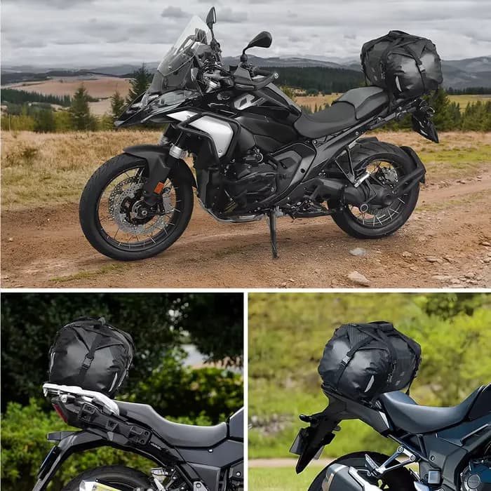 Sac arrière étanche pour moto
