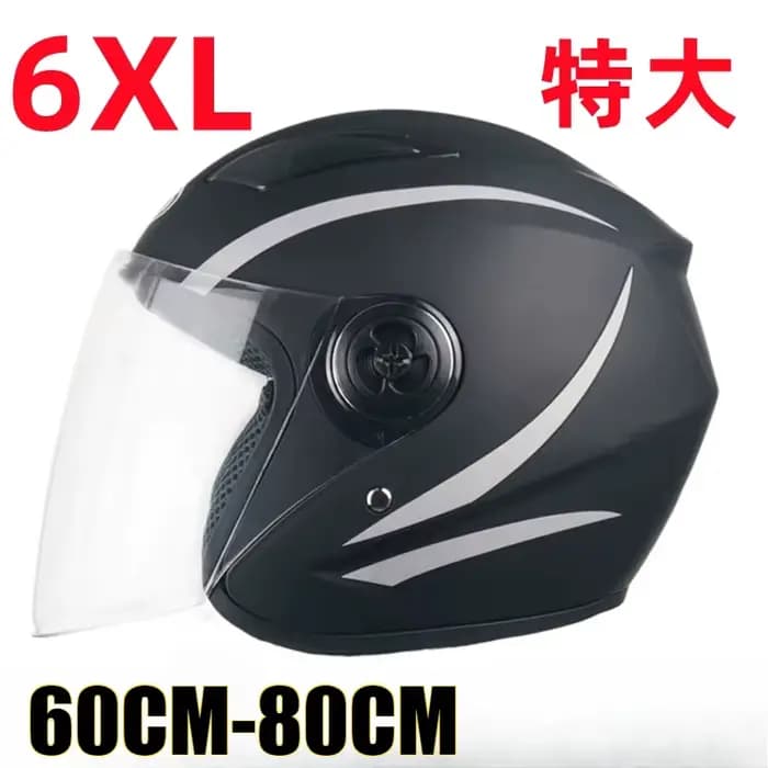 6XL grande circonférence de tête 65cm casque de Moto
