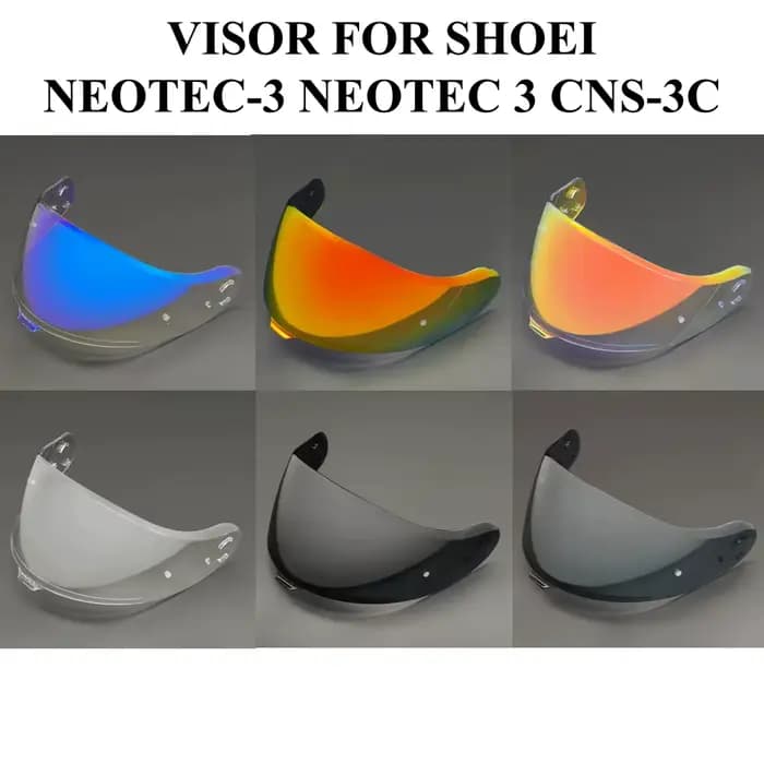 Visière de casque de Moto pour SHOEI NEOTEC 3 CNS-3C casques de remplacement bouclier Casco