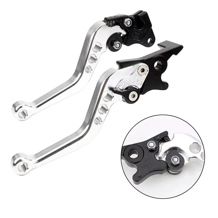 Leviers de frein de moto