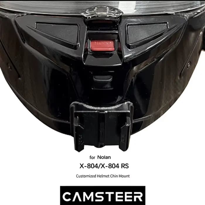 Support de mentonnière pour casque Nolan X-804 RS compatible avec les caméras GoPro Hero 13 12 11 10 9 Insta360 Ace Pro2 go3 go3s DJI Action 6 5Pro 4 Nano