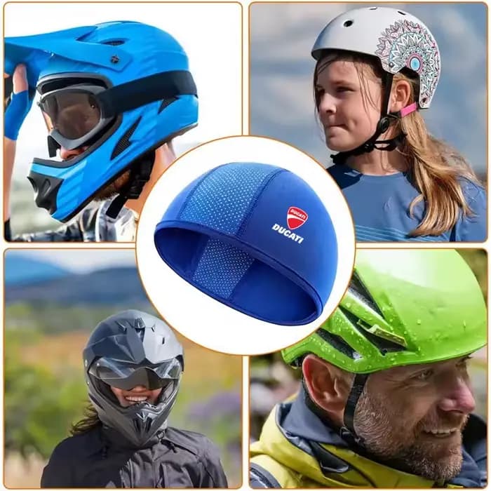 Casquette intérieure de casque de moto