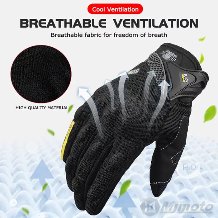 Gants de Moto d'été pour hommes et femmes