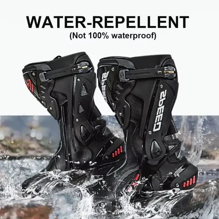 Motocross été tout terrain respirant hydrofuge bottes tout-terrain anti-dérapant équipement d'équitation