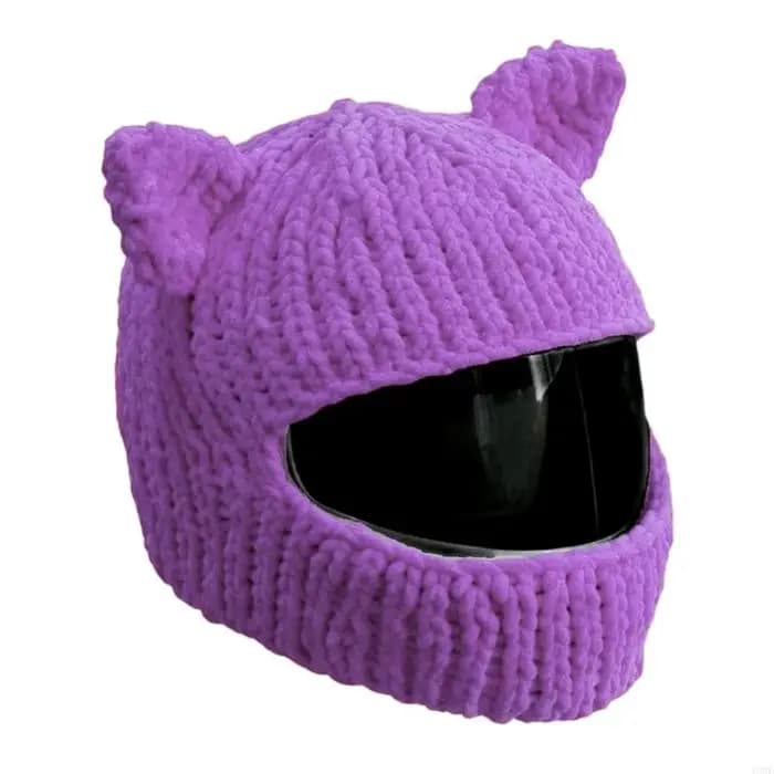 Housse pour casques avec oreilles chats amusantes