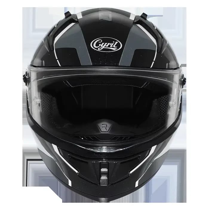 Casque de moto intégral rétro casques légers de motocross avec visières magnétiques