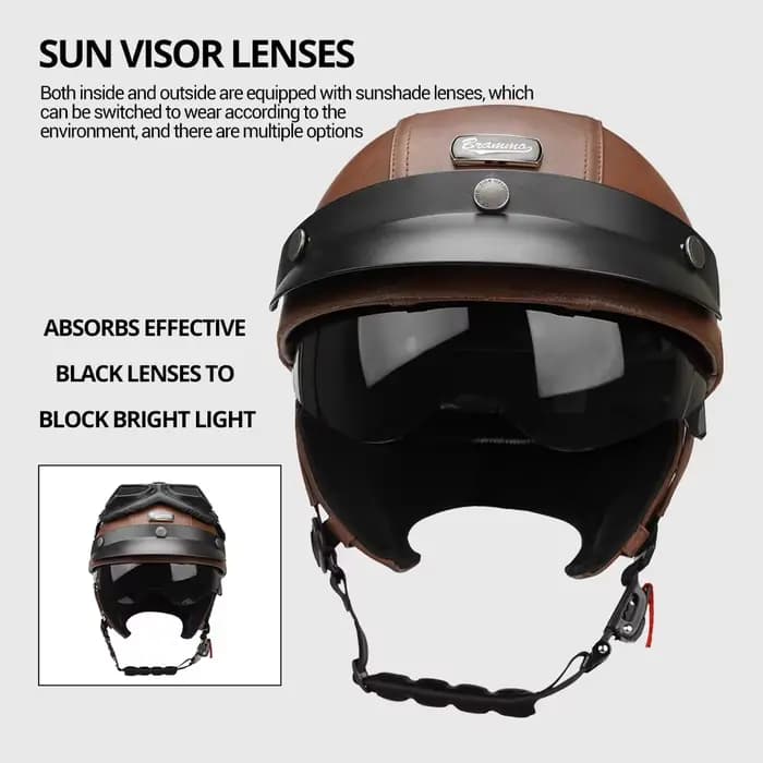 Casque de moto pour homme