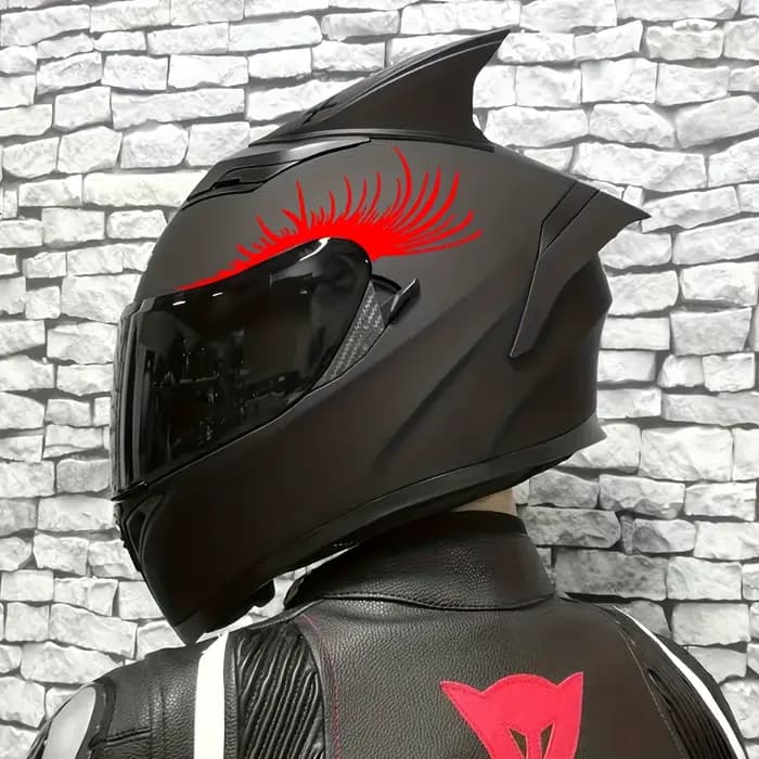 Autocollants pour casque de moto