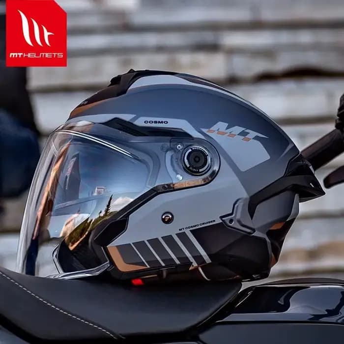 Casque de moto MT Cosmo SV 3/4