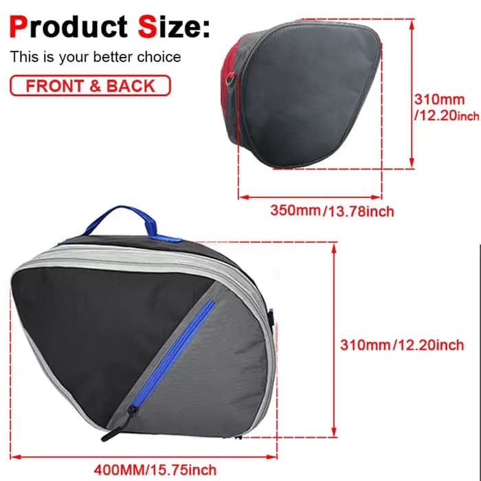 Nouveaux accessoires de moto pour Yamaha TRACER 900 GT valises sacs intérieurs boîte à outils