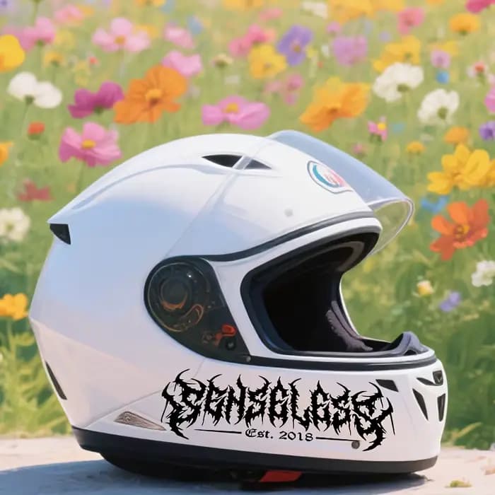 Autocollants pour casque de moto et accessoires de moto