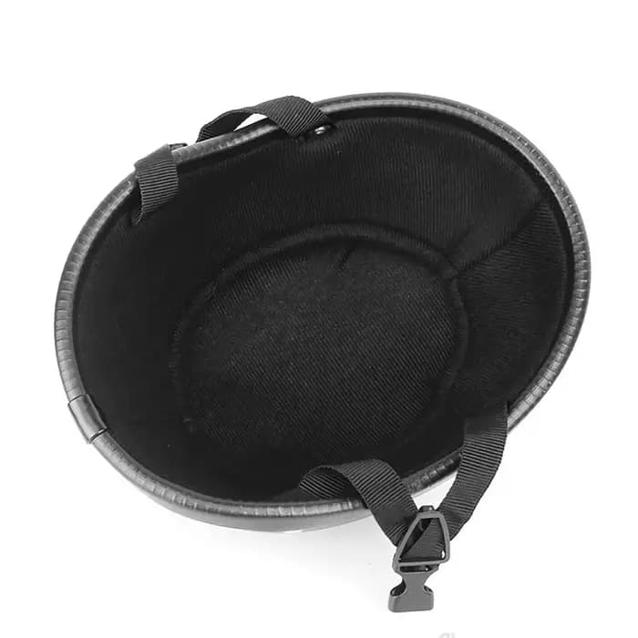 Casque demi-visage léger réglable