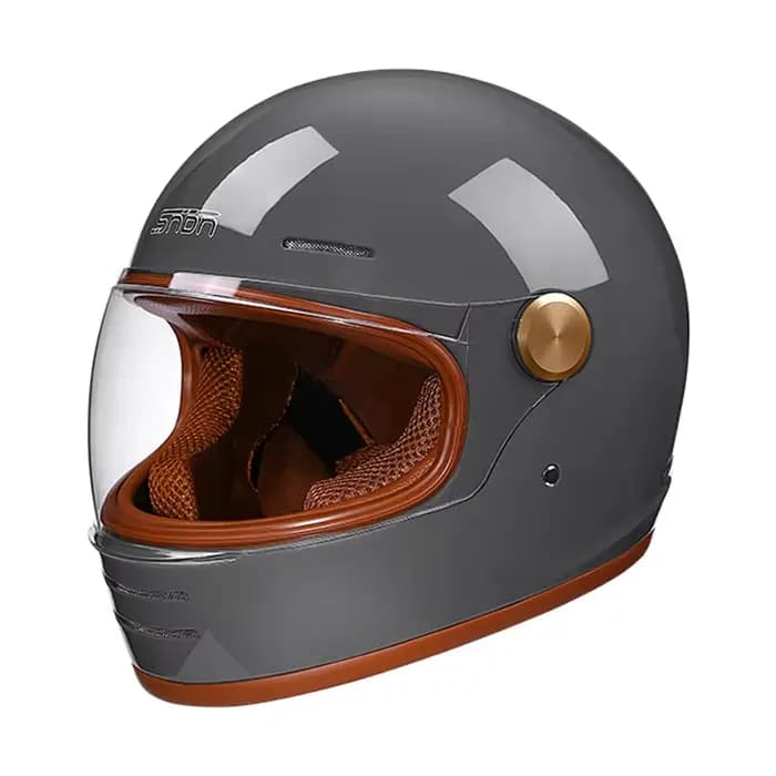 Casque ouvert vintage certifié DOT - Style rétro | Équitation d'été fraîche et confortable