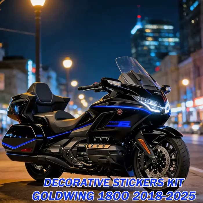 Kit d'autocollants décoratifs pour moto GOLDWING 1800