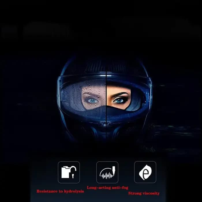 Casque de moto visière Anti-buée Film