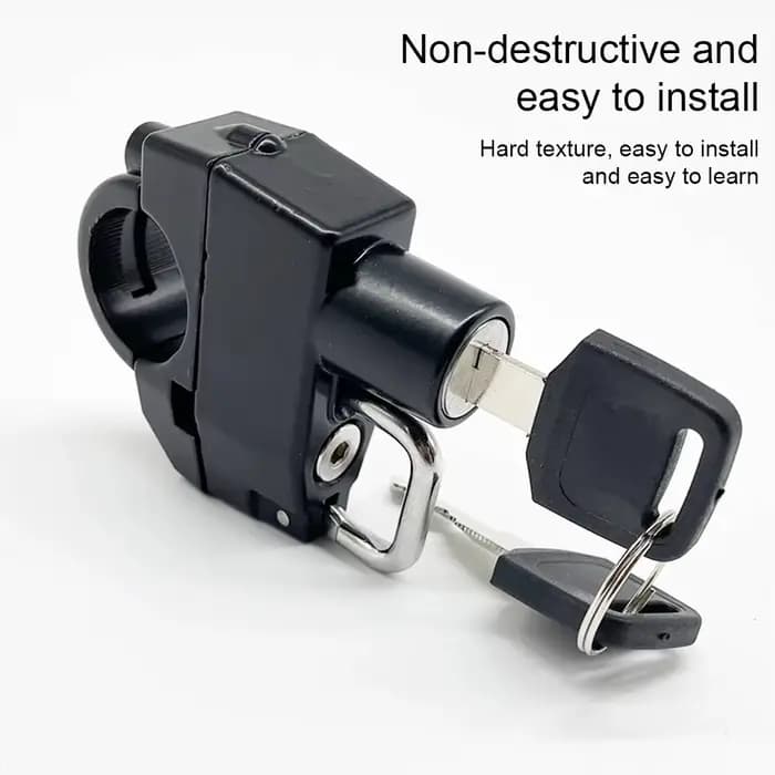 Verrou de casque antivol