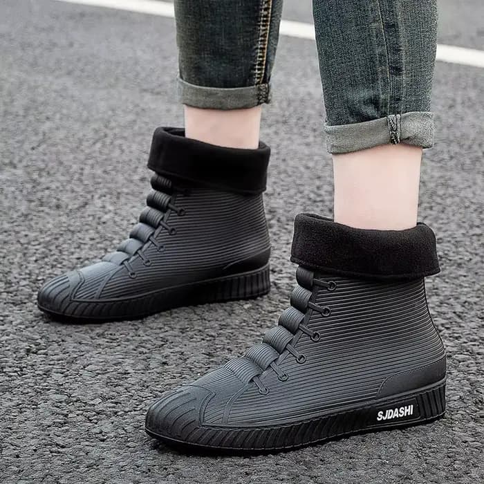 Bottes de pluie en caoutchouc pour hommes