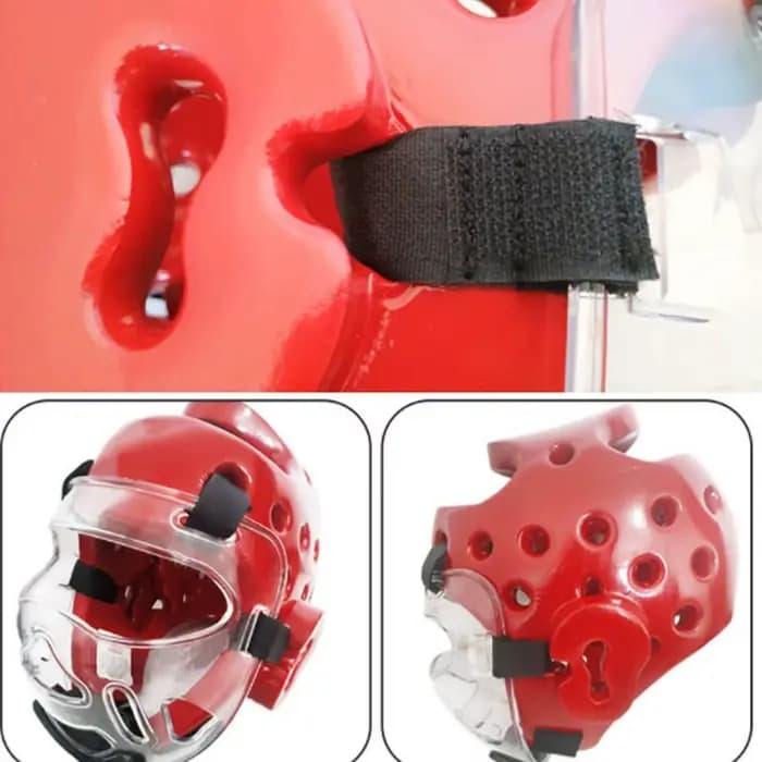 Casque de Taekwondo pour adultes et enfants, masque facial de combat d'arts martiaux, couvre-chef à Absorption des chocs, protection pour la boxe, entraînement de karaté MMA