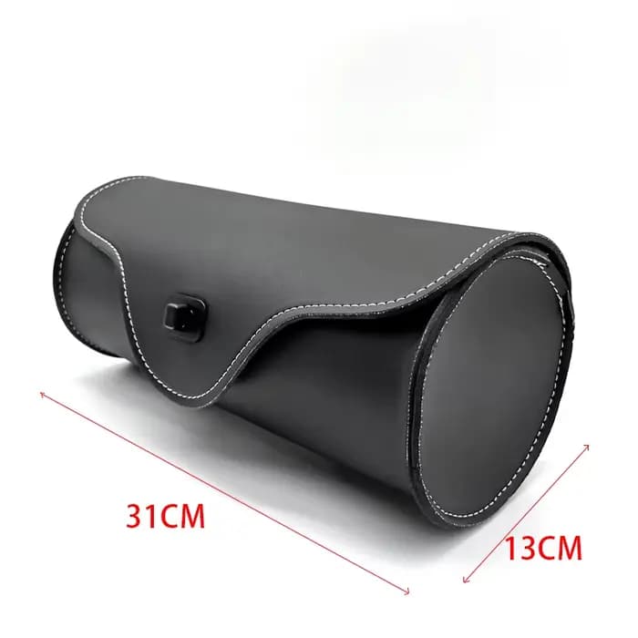 Kit d'outils pour moto, sac avant rétro, sacoche universelle en cuir imperméable, sac arrière pour véhicule électrique, sac suspendu pour vélo