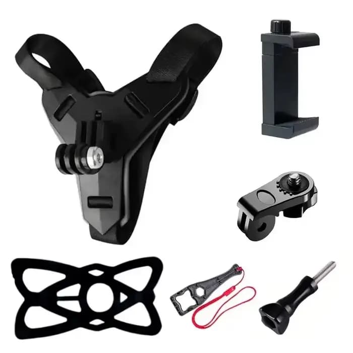 Accessoires de montage de casque de moto pour GoPro