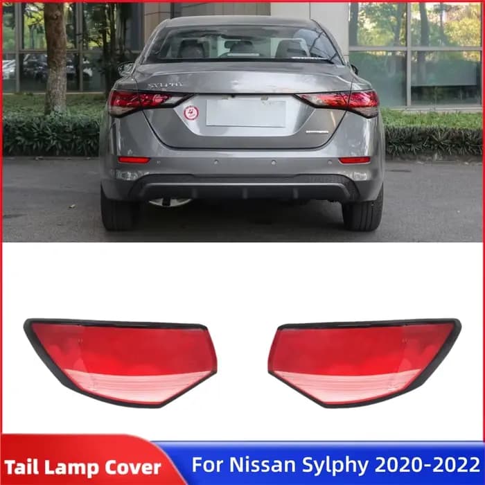 Couvercle d'objectif de feu arrière de voiture, accessoires pour Nissan Sylphy 2020 2021 2022, coque de feux antibrouillard