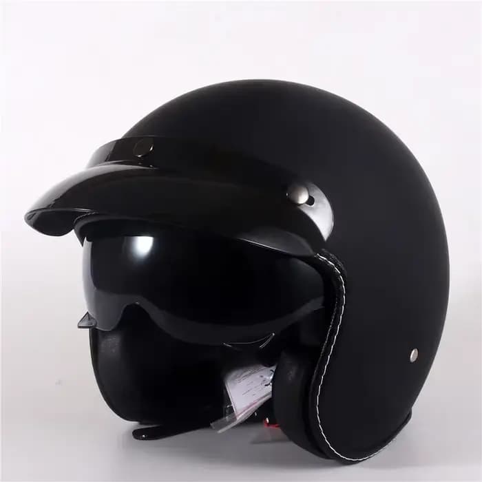 ECE demi-casque casque de moto rétro Vintage
