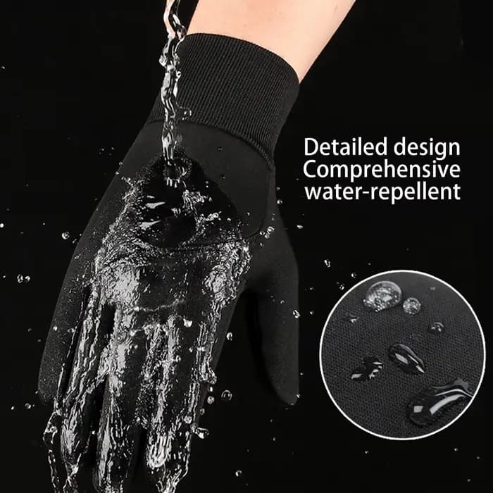 Gants chauffants chauds d'hiver pour cyclisme