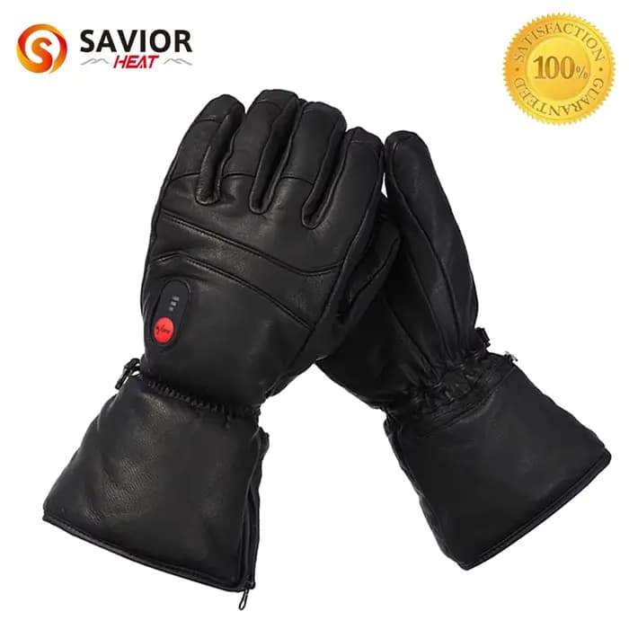 Savior – gants chauffants électriques en cuir