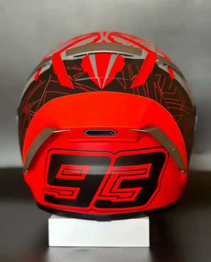 Casque De moto intégral X14 concept noir 2.0