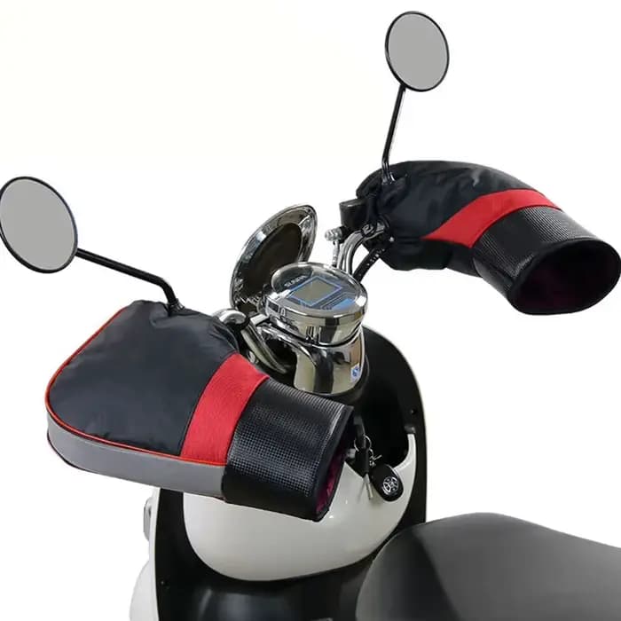 Gants de moto imperméables et coupe-vent