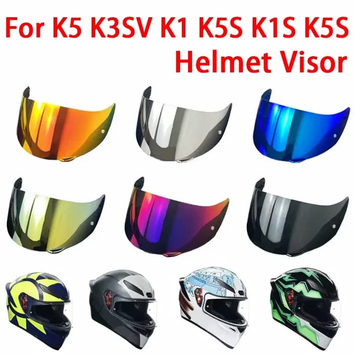 Visière de casque de moto K5 K5S K5-S K3SV K1 K1S pour AGV Visera Casco