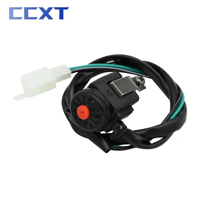 Interrupteur de démarrage et d'arrêt de moto, bouton de klaxon NO/OFF, convertisseur électrique cour