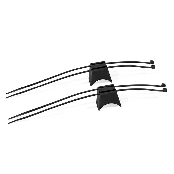 Blocs de limiteur de direction de moto universels en caoutchouc, 2 pièces, accessoires de Protection